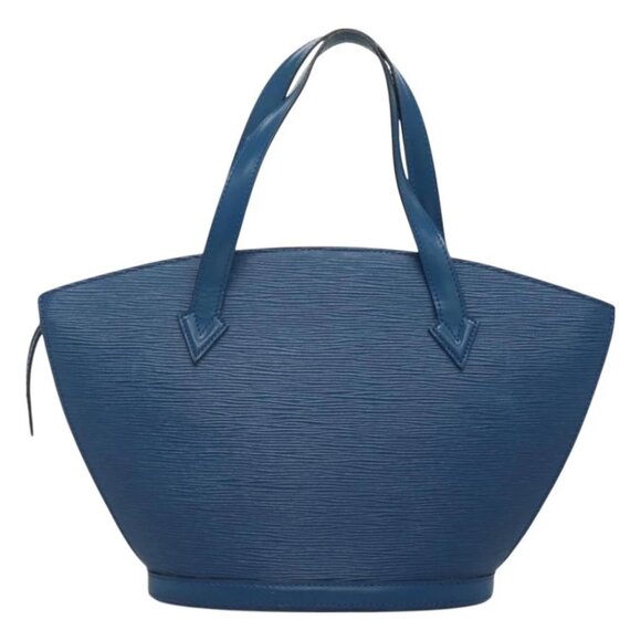 LOUIS VUITTON Epi Saint Jacques Shoulder Bag Blue - Picture 2 of 15